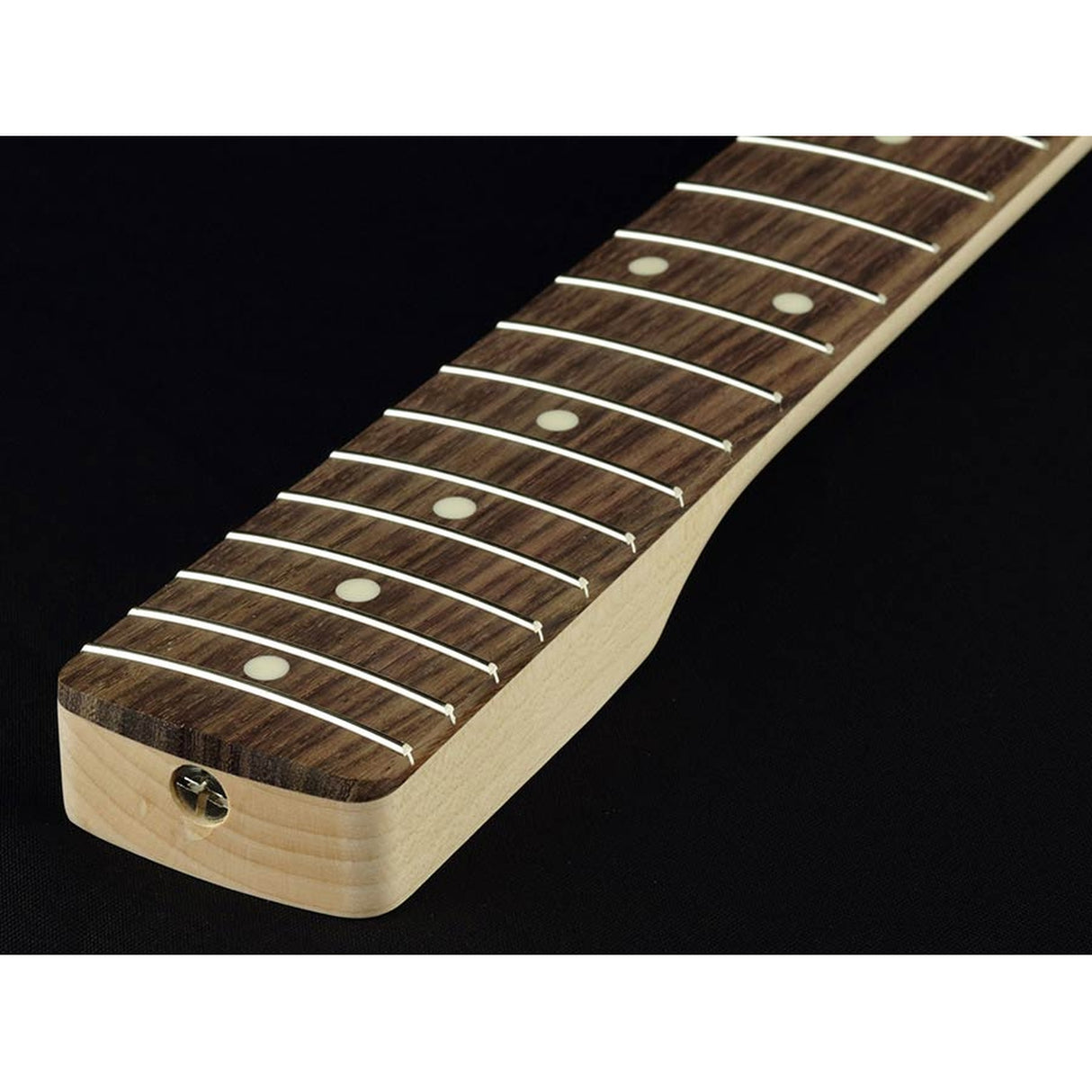 Allparts LRO large headstock Stratocaster® neck, rosewood, 7,25" radius, 21 tall frets, sanded/unfinished