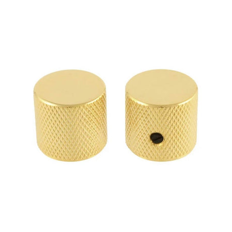 Allparts MK0115002 Gouden Barrelknoppen voor USA Solid Shaft Pots - 2 Stuks