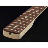 Allparts PRO neck for Precision Bass®, rosewood fretboard, 10" radius, 20 frets, sanded/unfinished