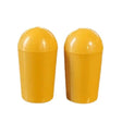 Allparts SK0040022 Amberkleurige Schakelknoppen voor USA Toggle Switches 2pcs