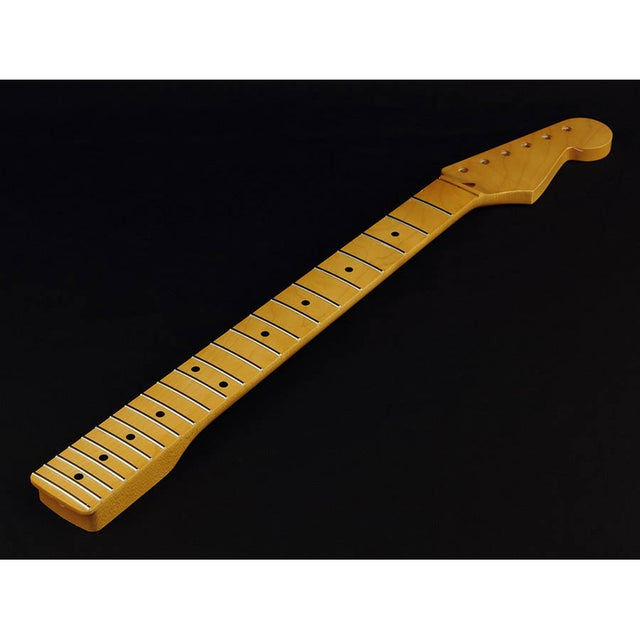 Allparts SMF neck for Stratocaster®, maple fretboard, 12" radius, 22 jumbo frets, vintage tinted finish