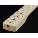 Allparts SMOFAT neck for Stratocaster®, chunky, maple fretboard, 9,5" radius, 21 tall frets, sanded/unfinished