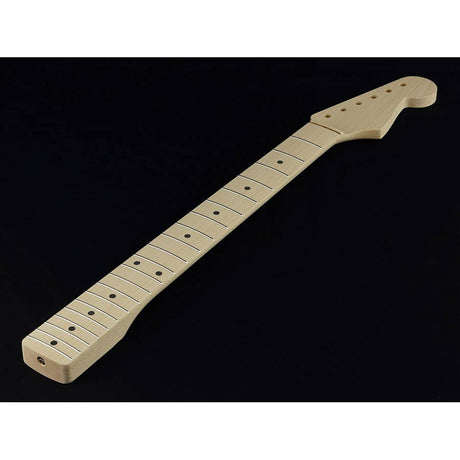 Allparts SMOV neck for Stratocaster®, profile V, maple fretboard, 7,25", 21 vintage frets, sanded/unfinished