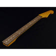 Allparts SRF neck for Stratocaster®, rosewood fretboard, 12" radius, 22 jumbo frets, vintage tinted finish