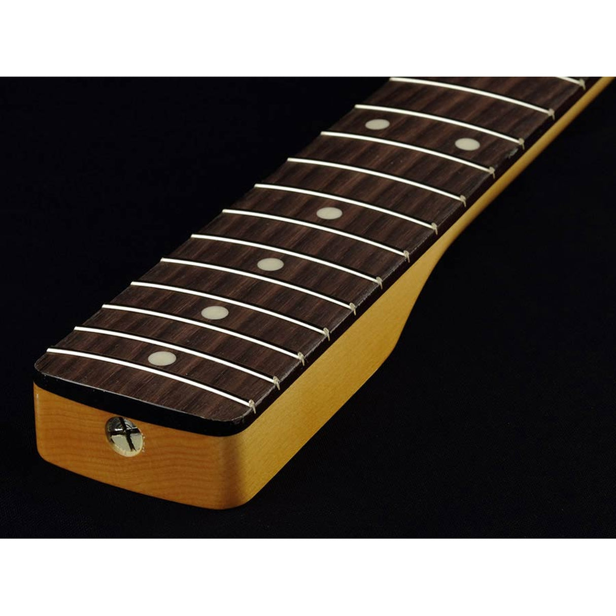 Allparts SRF21 neck for Stratocaster®, rosewood fretboard, 7,25" radius, 21 vintage frets, vintage tinted finish