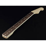 Allparts SRO21B neck for Stratocaster®, rosewood fretboard, 7,25" radius, 21 tall frets, sanded/unfinished