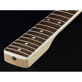 Allparts SRO21B neck for Stratocaster®, rosewood fretboard, 7,25" radius, 21 tall frets, sanded/unfinished