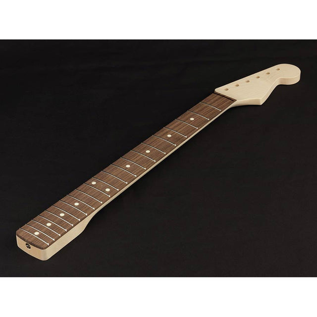 Allparts SROC neck for Stratocaster®, rosewood fretboard, 9,5" radius, 21 tall frets, sanded/unfinished