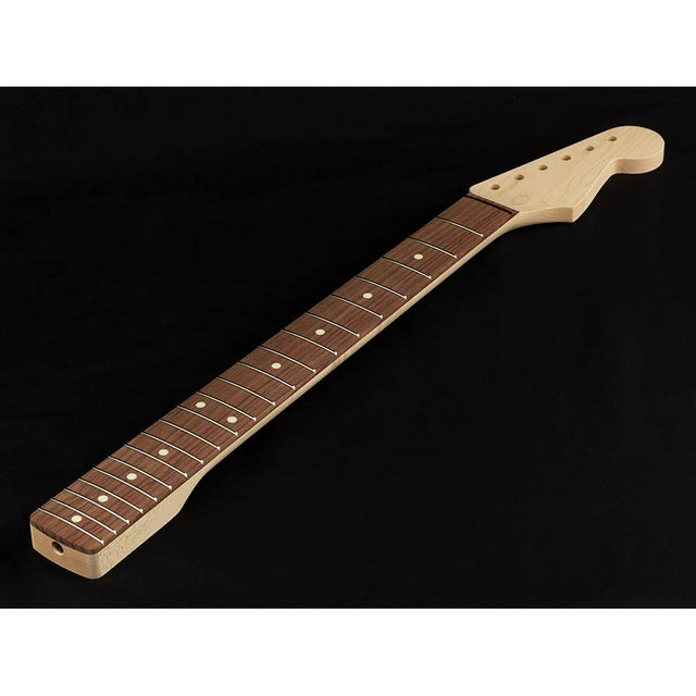 Allparts SROFAT neck for Stratocaster®, chunky, rosewood fretboard, 9,5" radius, 21 medium frets, sanded/unfinished