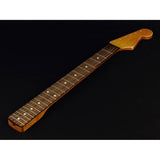 Allparts SRVFC neck for Stratocaster®, rosewood fretboard, 10", 21 tall frets, vintage aged polyurethane finish