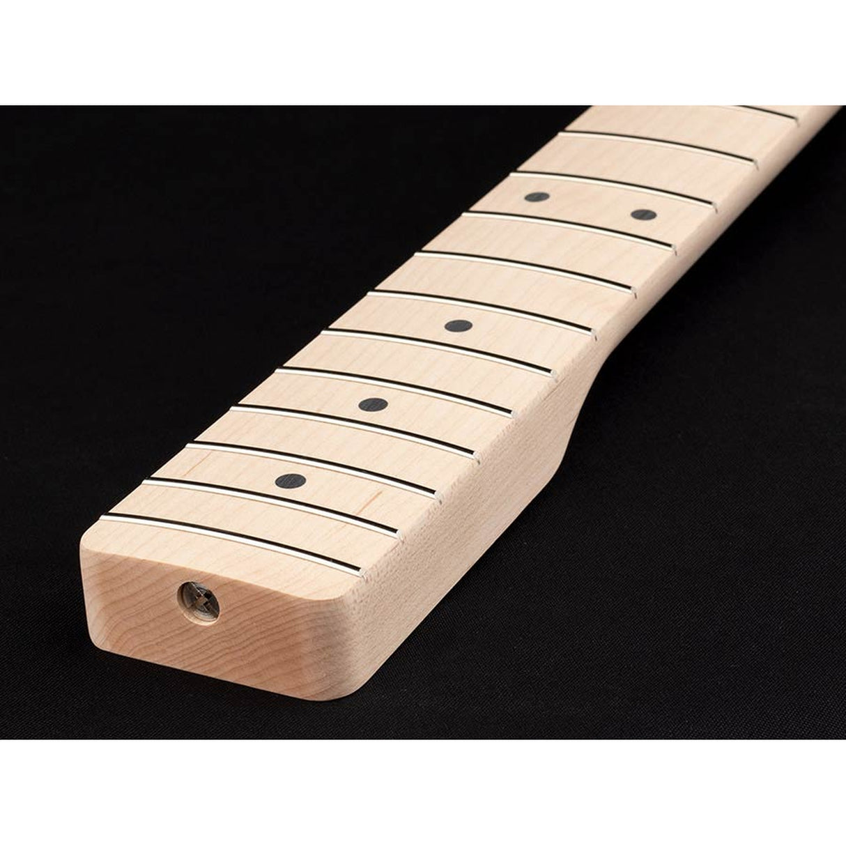 Allparts TBMO neck for Telecaster Bass®, maple fretboard, 10" radius, 20 frets, sanded/unfinished