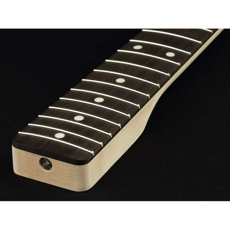 Allparts TEO neck for Telecaster®, ebony fretboard, 7,25" radius, 21 vintage frets, sanded/unfinished