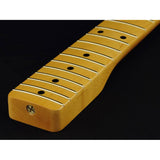 Allparts TMF neck for Telecaster®, maple fretboard, 7,25" radius, 21 vintage frets, vintage tinted finish