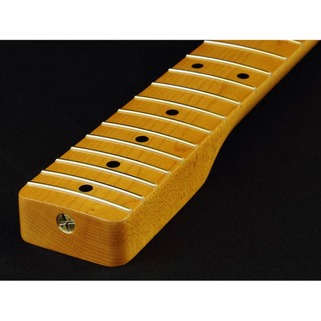 Allparts TMNFC neck for Telecaster®, maple fretboard, 10", 21 tall frets, vintage tinted nitrocellulose finish