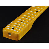 Allparts TMNFFAT neck for Telecaster®, chunky, maple, 9,5", 21 tall frets, vintage tinted nitrocellulose finish