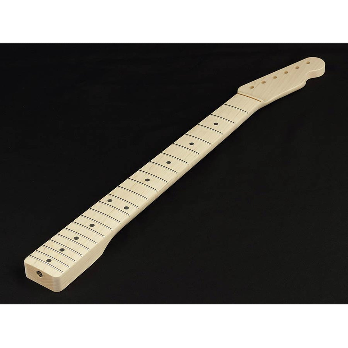 Allparts TMOFAT neck for Telecaster®, chunky, maple fretboard, 9,5" radius, 21 tall frets, sanded/unfinished