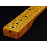 Allparts TMTFFAT neck for Telecaster®, chunky, maple fretboard, 9,5" radius, 21 tall frets, thin semi-gloss finish