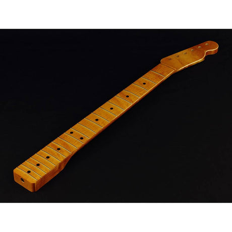 Allparts TMVFC neck for Telecaster®, maple fretboard, 10" radius, 21 tall frets, vintage aged polyurethane finish