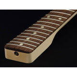 Allparts TRO neck for Telecaster®, rosewood fretboard, 7,25" radius, 21 vintage frets, sanded/unfinished