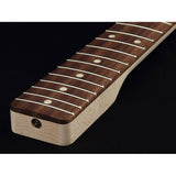 Allparts TROW neck for Telecaster®, wide, rosewood fretboard, 9,5" radius, 21 tall frets, sanded/unfinished