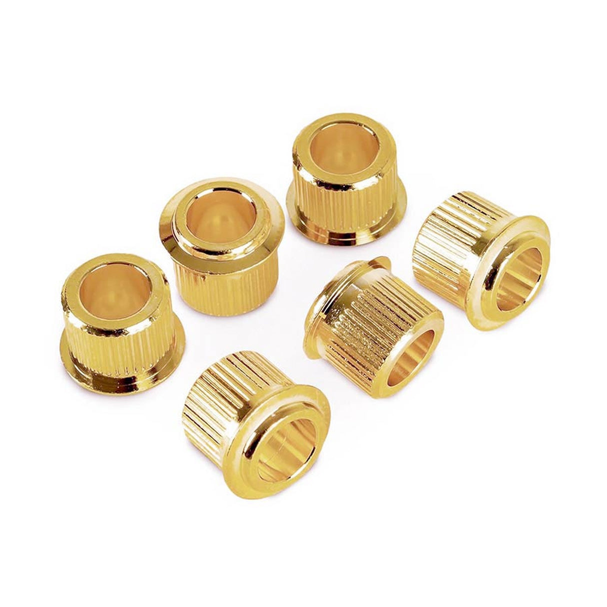 Hosco Japan BU-CBG conversion bushings,10,2mm diameter, gold, round top, 6 pcs