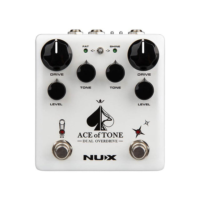 NUX NDO-5 analoge dubbele effect pedaal overdrive ACE OF TONE