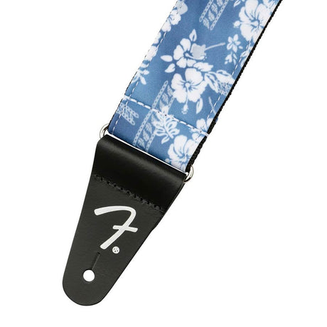 Fender 990719002 2" gitaarband, blauwe bloemen