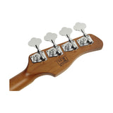 Sire D5 A4L/VW Marcus Miller linkshandige basgitaar 4 snarig passief elzen vintage white