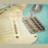 Highwood HG112-NI Contoured Vintage S-Style Brugzadels 11,2 mm – Nickel Set van 6