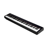 NUX NPK-10 digitale stage piano zwart met NPS1 standaard, 88 toetsen en kruk