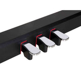 NUX NPK-10 digitale stage piano zwart met NPS1 standaard, 88 toetsen