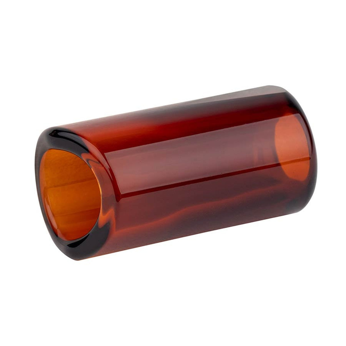 The Rock Slide GRS-SC/AMB gevormde glazen slide maat S binnen 17 - lengte 48,5mm - amber editie