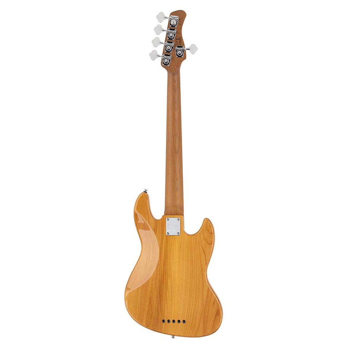 Sire Basses V5 A5L/NT Linkshandige elzenhouten 5-snarige passieve basgitaar natuurlijk