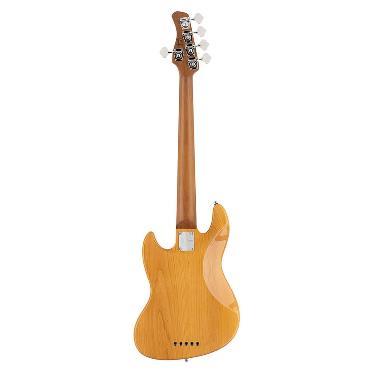 Sire Basses V5 A5F/NT Fretloze elzenhouten 5-snarige passieve basgitaar natuurlijk