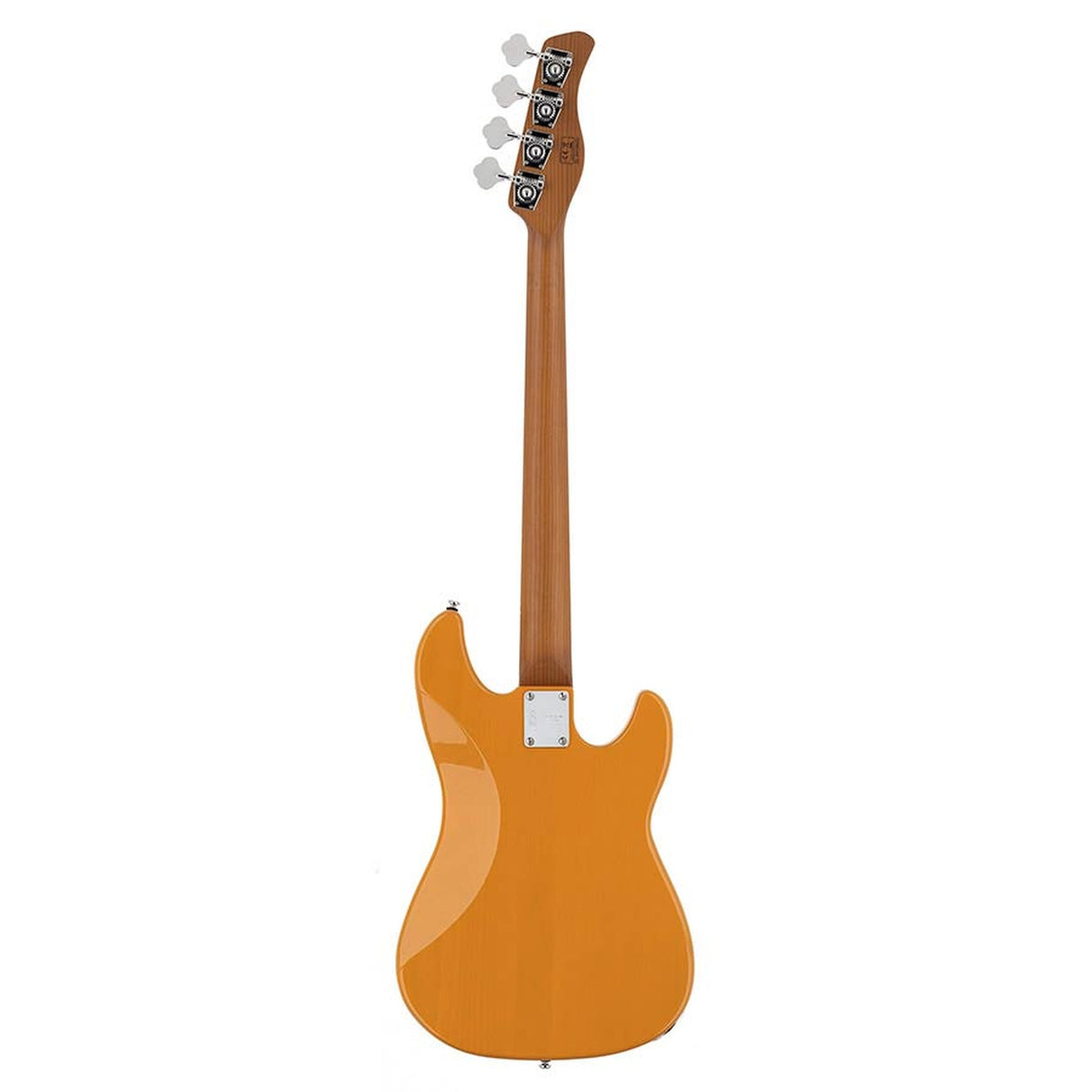 Sire Basses D5 A4L/BB Linkshandige elzenhouten 4-snarige passieve basgitaar butterscotch blond