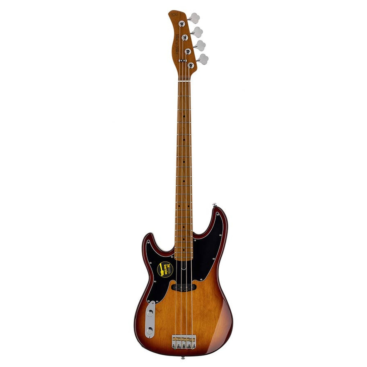 Sire Basses D5 A4L/TS Linkshandige elzenhouten 4-snarige passieve basgitaar tobacco sunburst