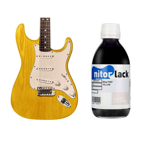 NitorLACK N480050112 Gele Kleurstof voor Gitaar - 250ml