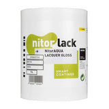 NitorLACK N270039104 Watergedragen Transparante Glosslak - 1000 ml Can