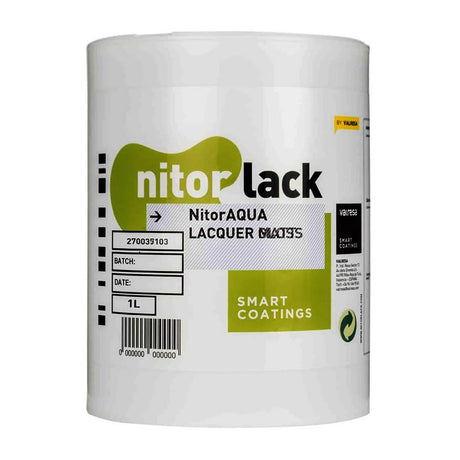 NitorLACK N270038104 Waterbasis Matte Lak - 1000ml Blik