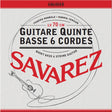 Savarez 6Q640AR snaren set classic, quint bass 6 snaar, scale length 70cm, standard tension, B/F#/D/A/E/B