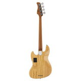 Sire V8 S4/NT Marcus Miller swamp ash 4-snarige actieve basgitaar Natural