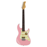 Sire Guitars S3/PK Elektrische gitaar S-stijl roze