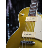 Sire Guitars L7V/GD Elektrische gitaar L-stijl met P90s goldtop