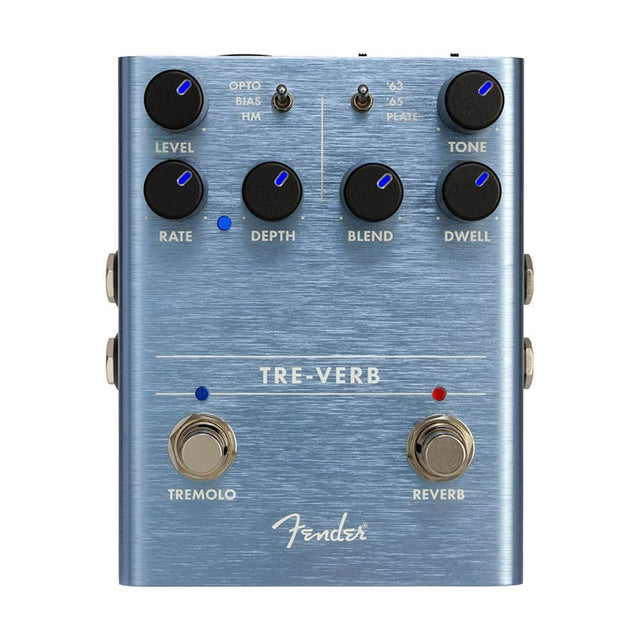 Fender 234541000 Tre-Verb Digital Reverb/Tremolo, effect pedaal voor gitaar of bas