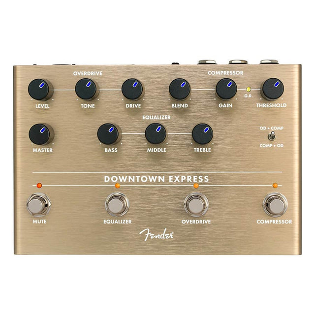 Fender 234538000 Downtown Express Bass Multi Effect, effect pedaal voor basgitaar