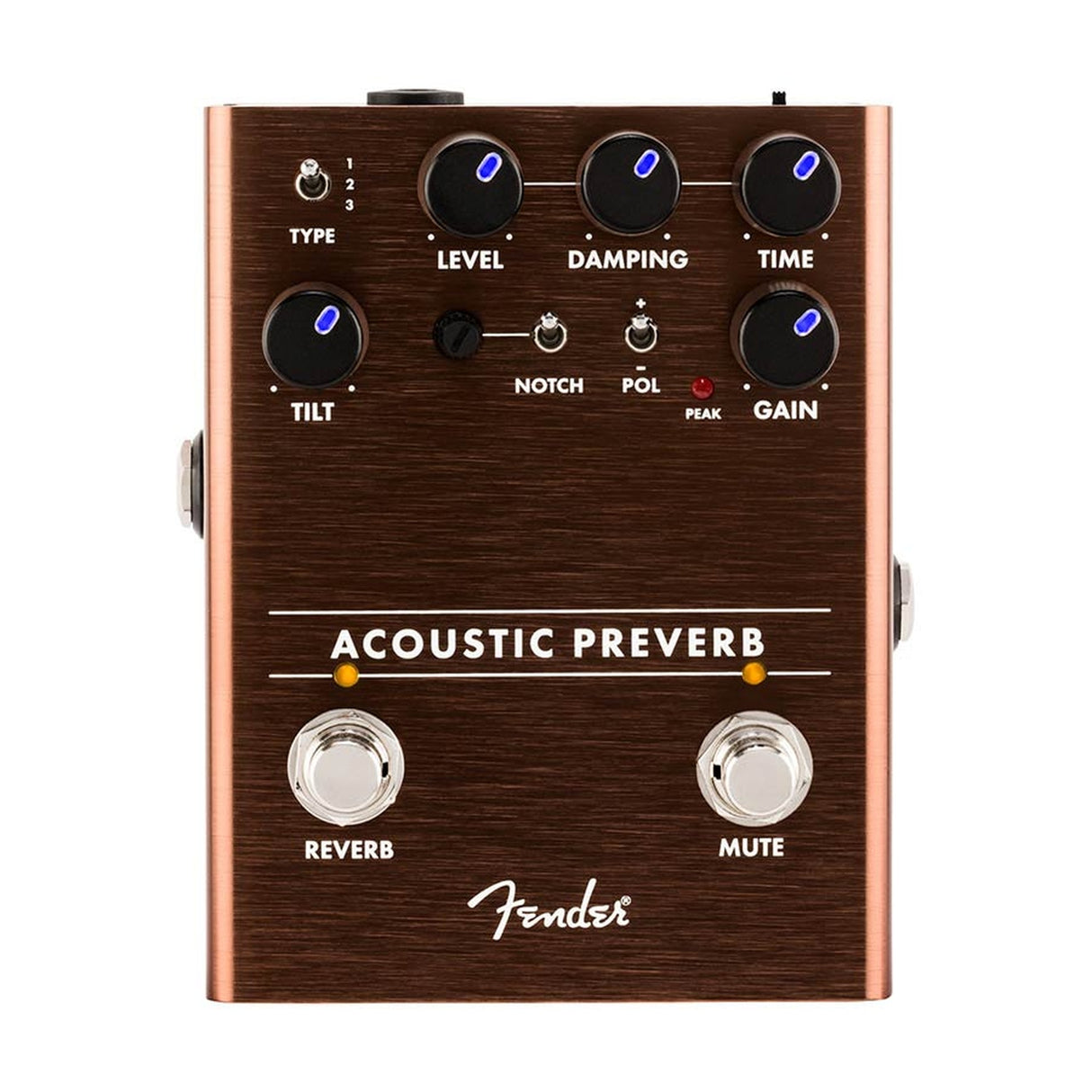 Fender 234548000 Acoustic Preverb, effect pedaal voor akoestische gitaar