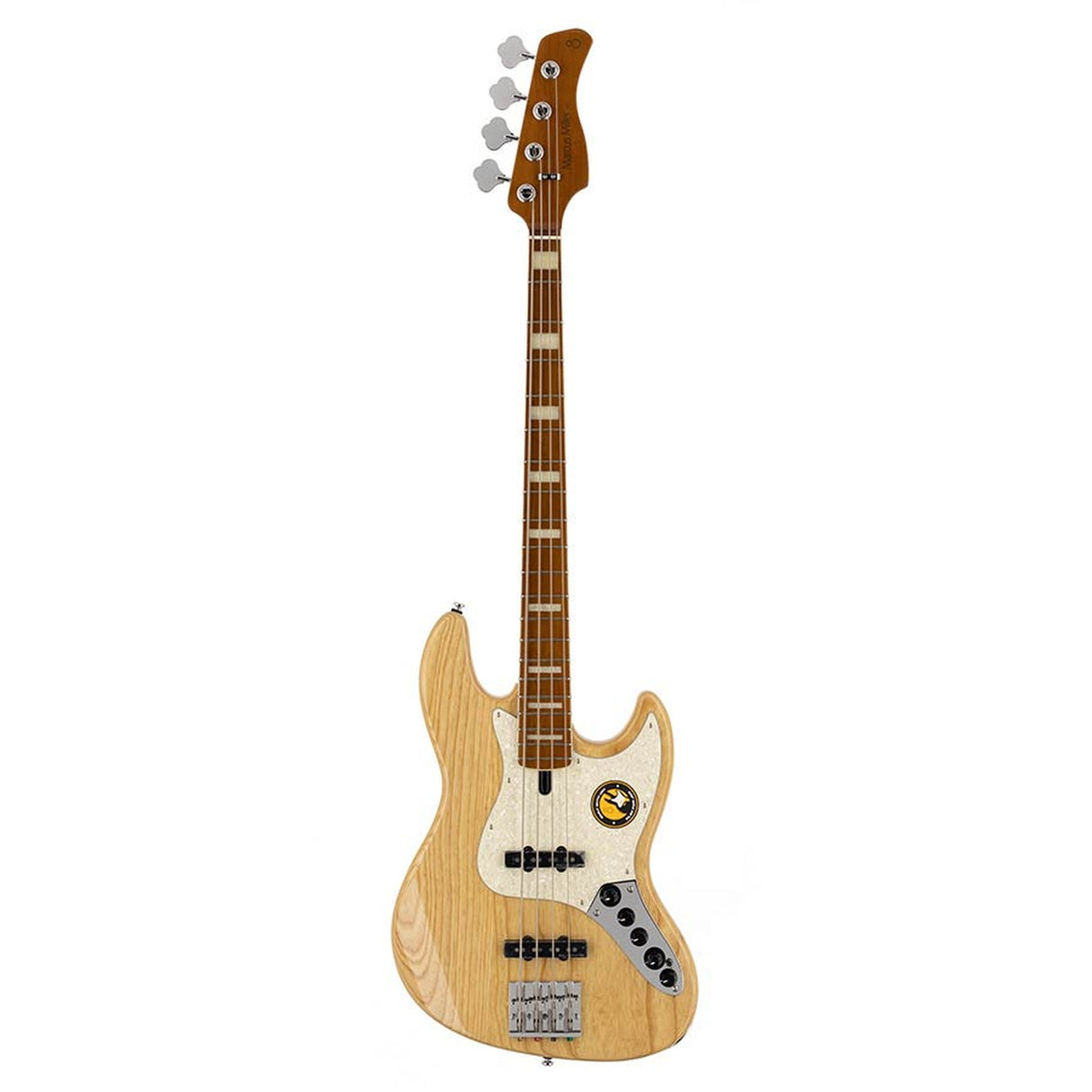 Sire Basses V8 S4/NT Swamp ash 4-snarige actieve basgitaar natuurlijk