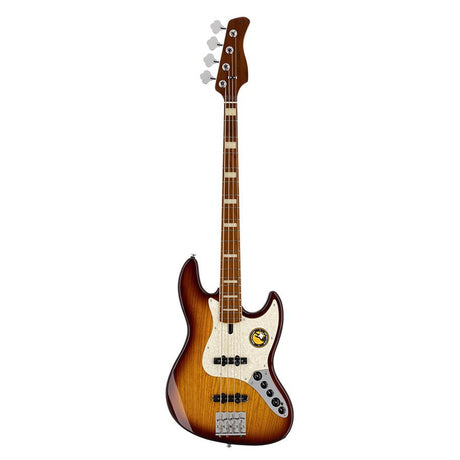 Sire Basses V8 S4/TS Swamp ash 4-snarige actieve basgitaar tobacco sunburst