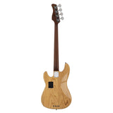 Sire Basses P8 S4/NT Swamp ash 4-snarige actieve basgitaar natuurlijk