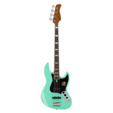 Sire Basses V5R A4/MLG Elzenhouten 4-snarige passieve basgitaar mild groen